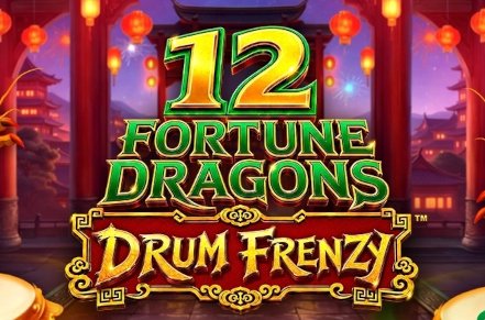 12 Fortune Dragons Drum Frenzy Slot Icon