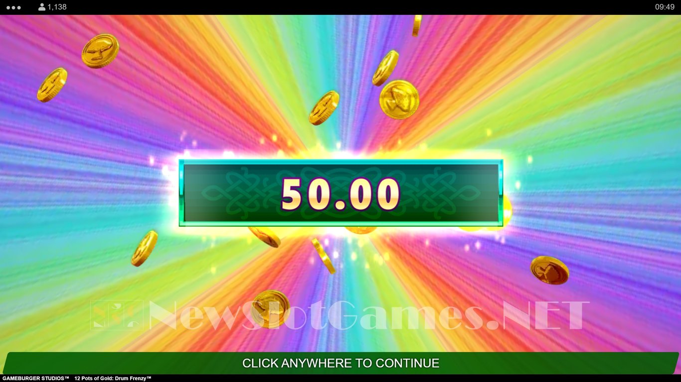 12 Pots of Gold Drum Frenzy Slot Slot Image in Demo - pic. 6