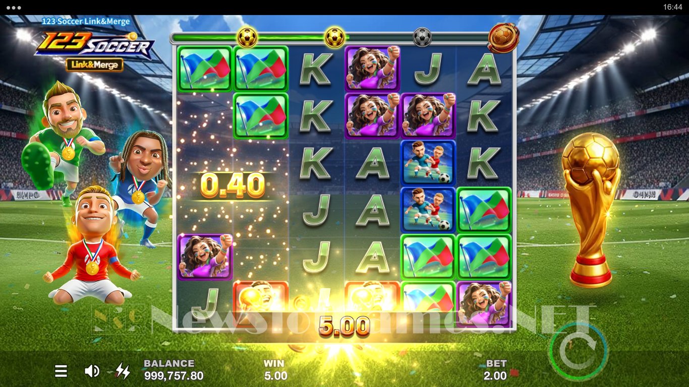 123 Soccer Link&Merge Slot Slot Image in Demo - pic. 4