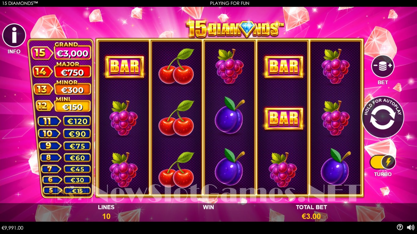 15 Diamonds Slot Slot Image in Demo - pic. 3