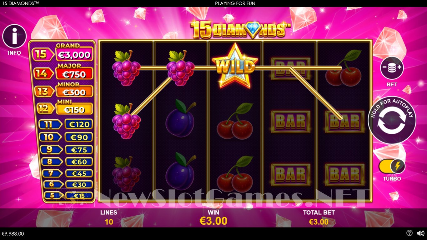 15 Diamonds Slot Slot Image in Demo - pic. 4