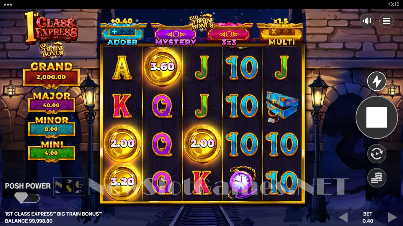 1st Class Express Big Train Bonus Slot Slot Image in Demo - pic. 2
