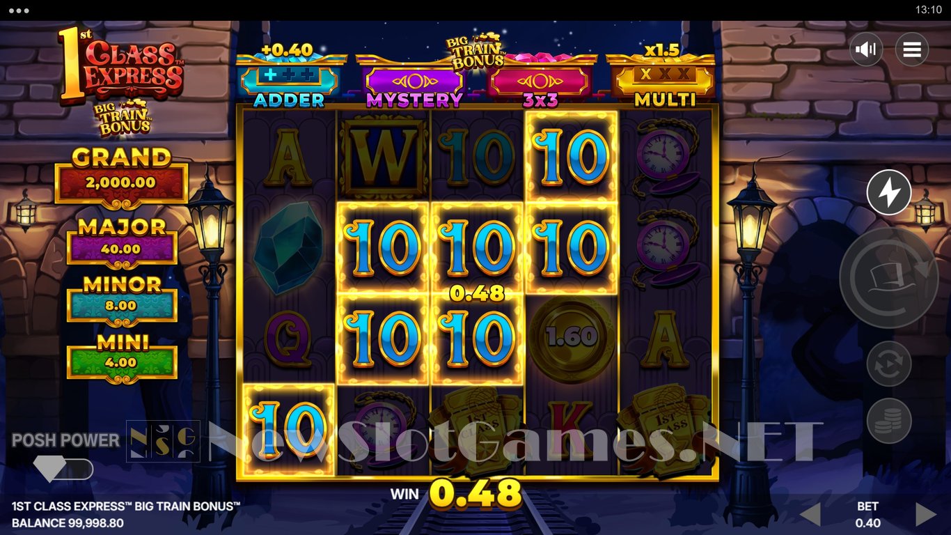 1st Class Express Big Train Bonus Slot Slot Image in Demo - pic. 3