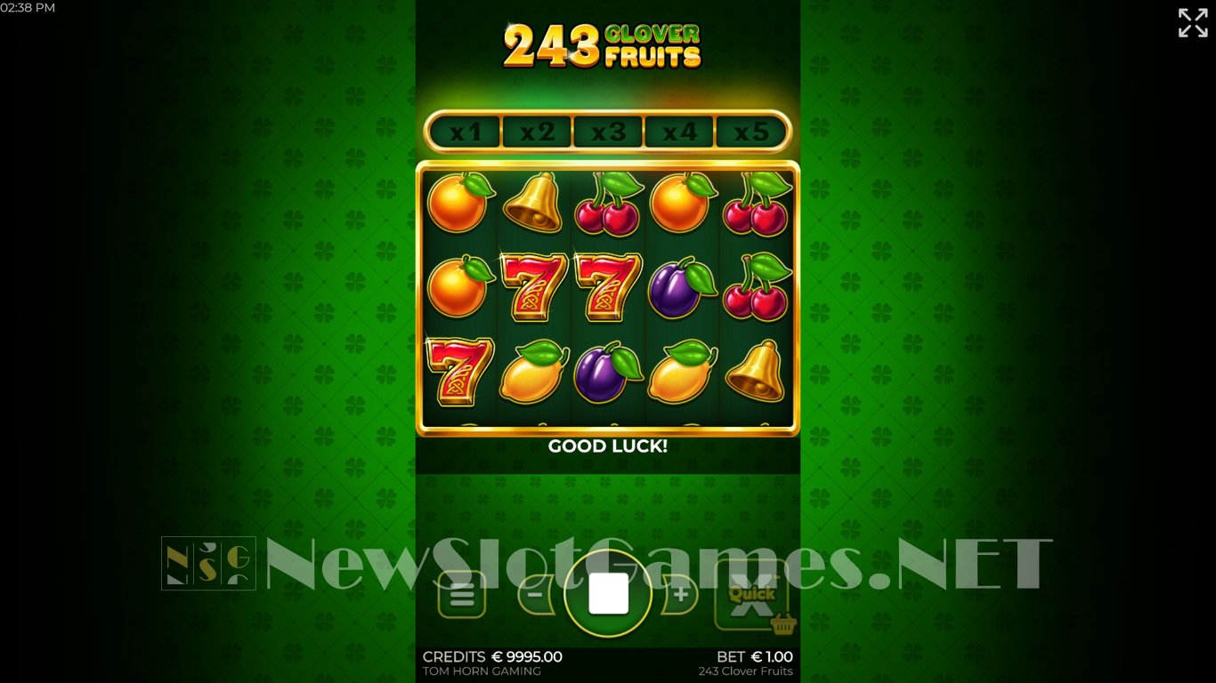 243 Clover Fruits Slot Slot Image in Demo - pic. 2