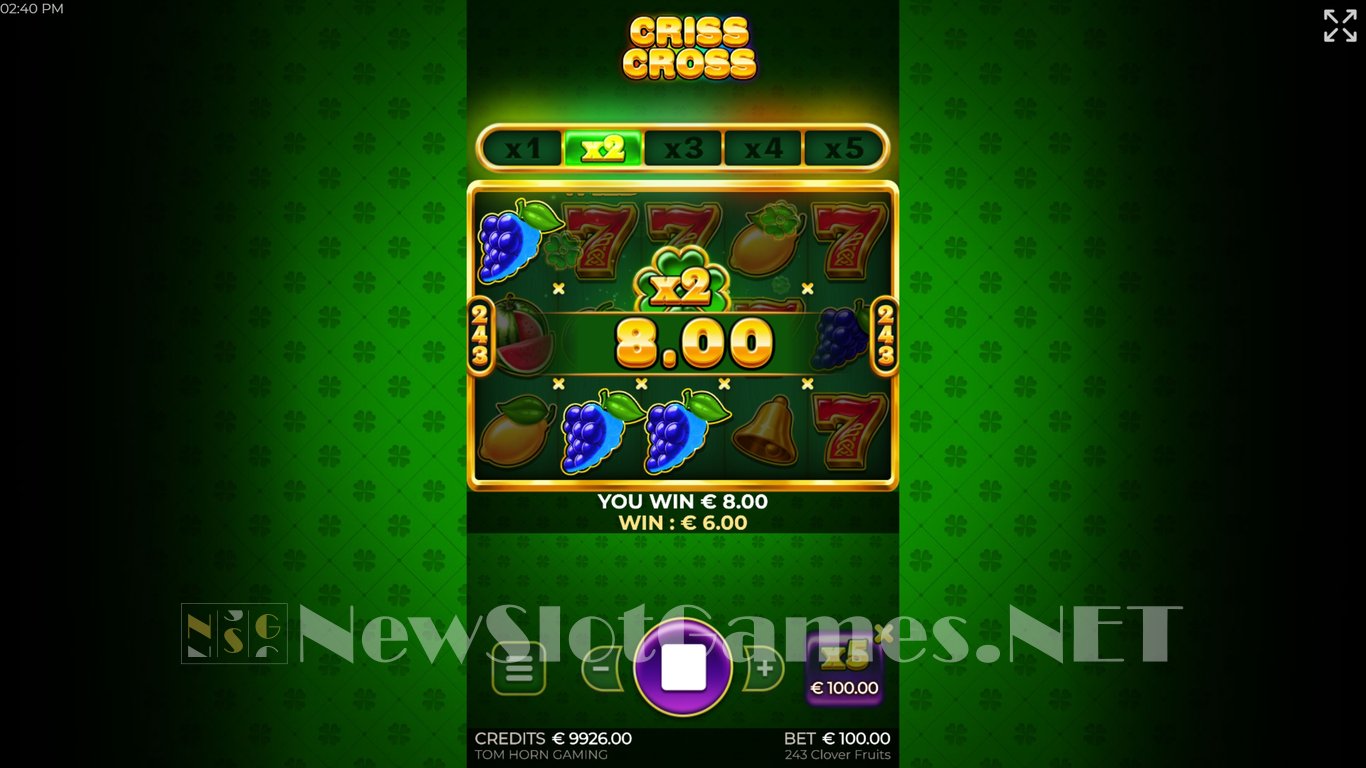 243 Clover Fruits Slot Slot Image in Demo - pic. 9