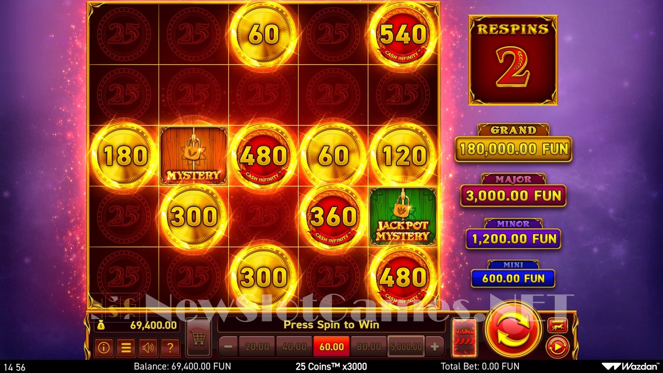 25 Coins x3000 Slot Slot Image in Demo - pic. 6