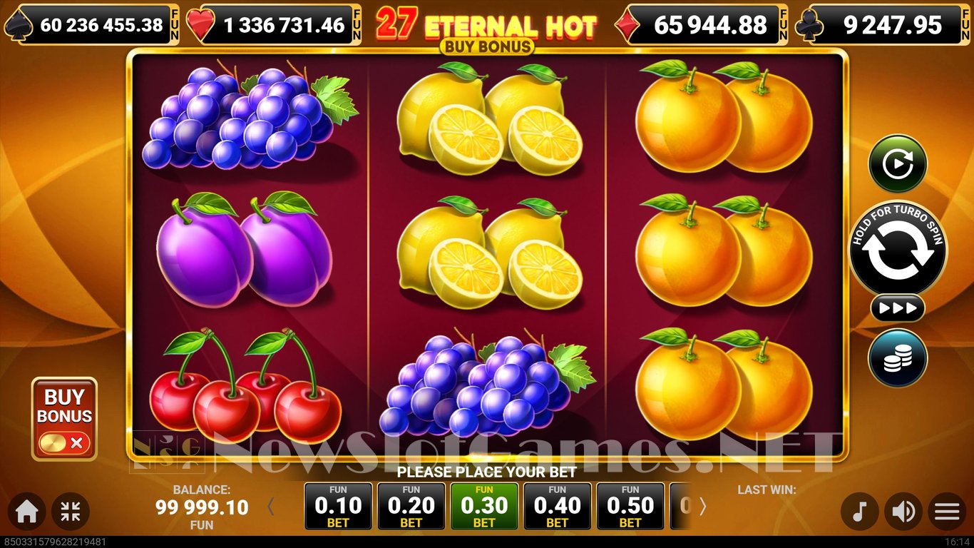 27 Eternal Hot Slot Demo Image