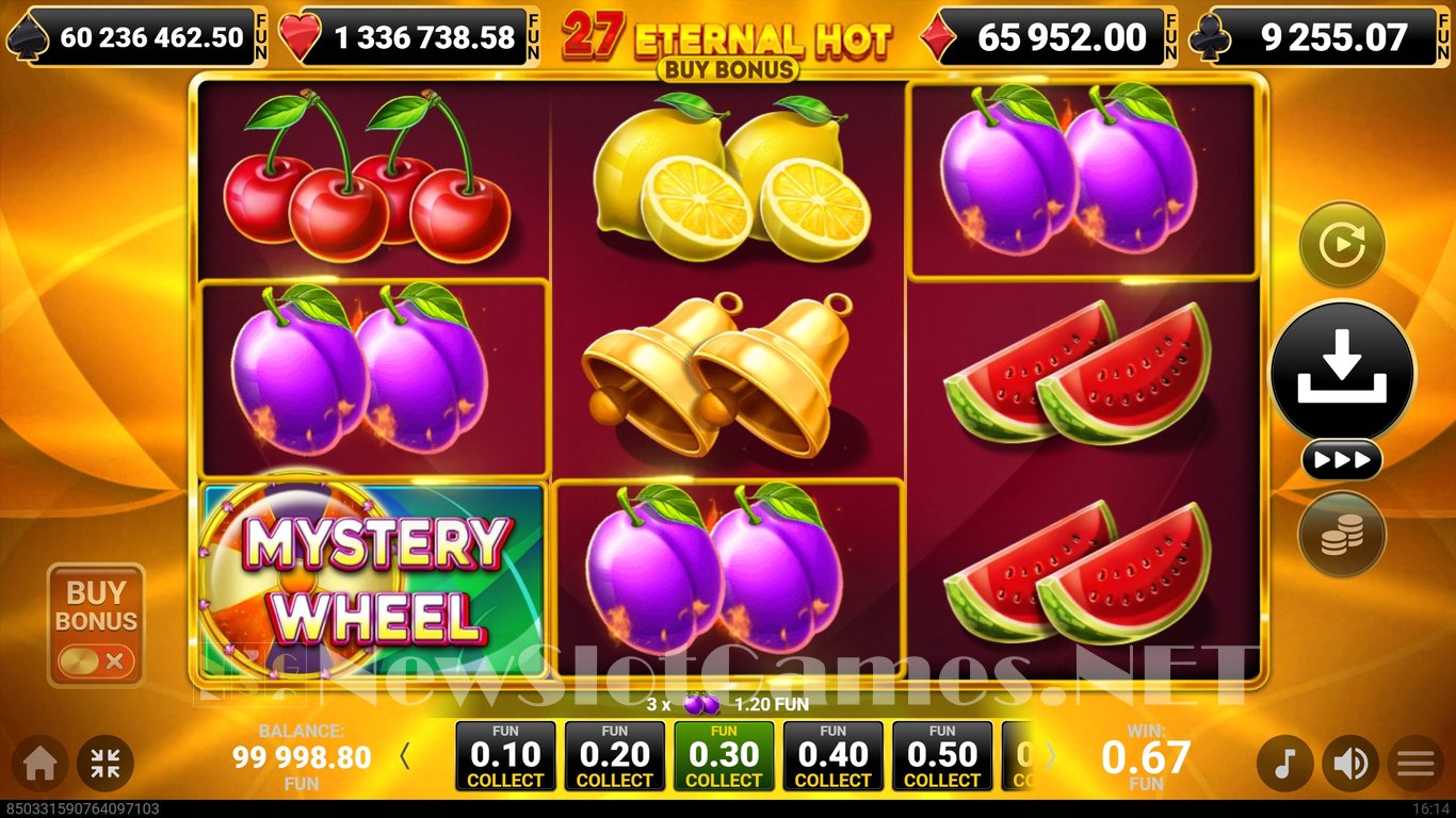27 Eternal Hot Slot Slot Image in Demo - pic. 2