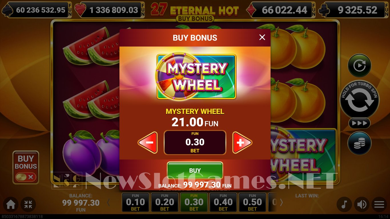 27 Eternal Hot Slot Slot Image in Demo - pic. 5