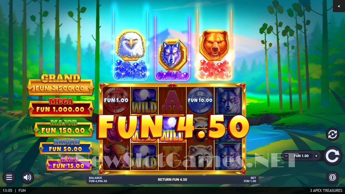 3 Apex Treasures Slot Slot Image in Demo - pic. 4