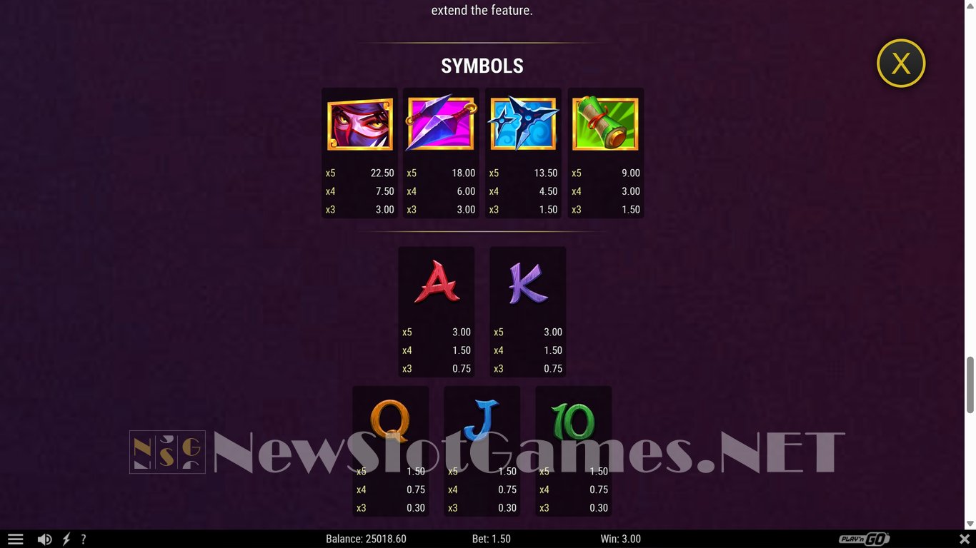 3 Blades & Blessings Slot Slot Image in Demo - pic. 4