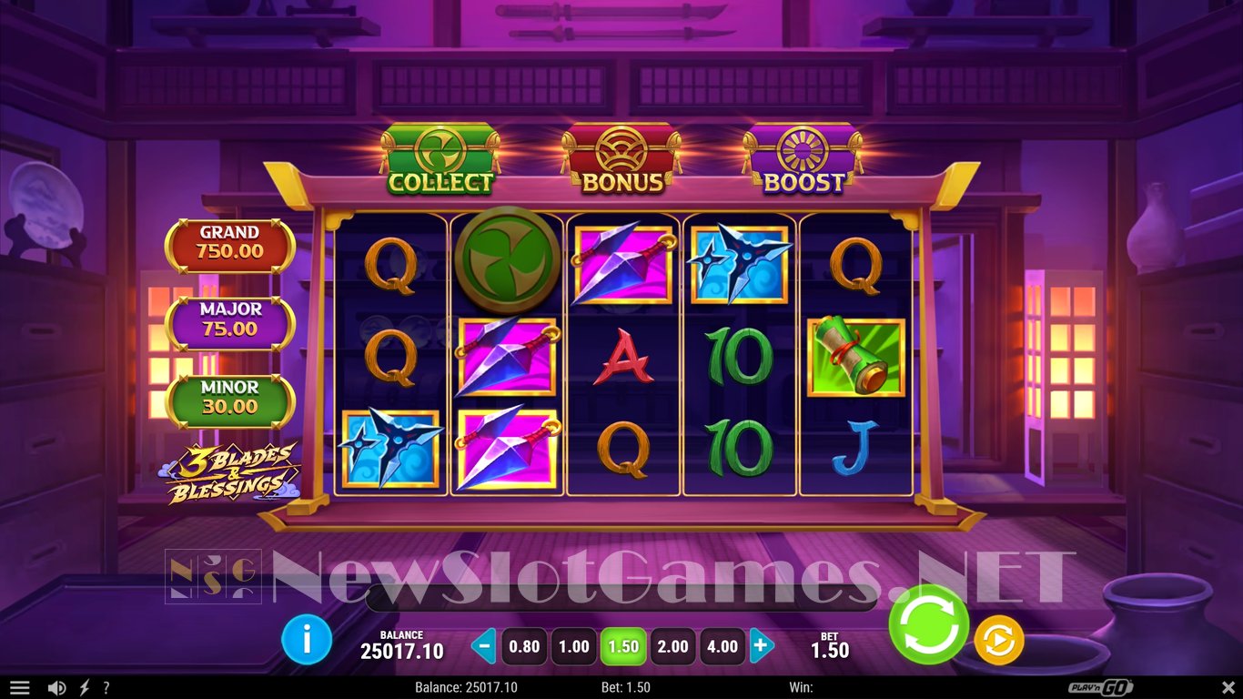3 Blades & Blessings Slot Slot Image in Demo - pic. 5