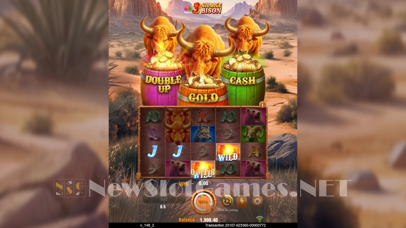 3 Charge Bison Slot Demo Image