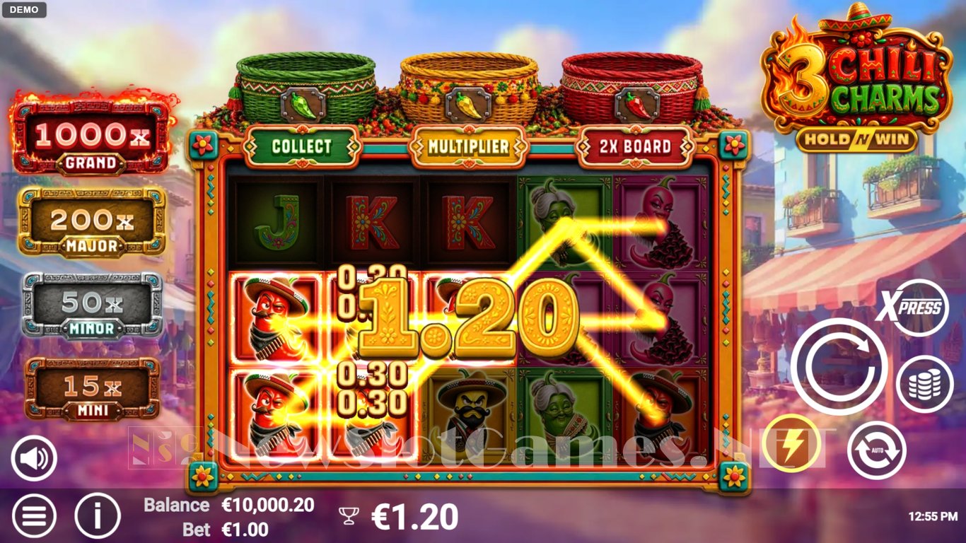 3 Chili Charms Slot Demo Image