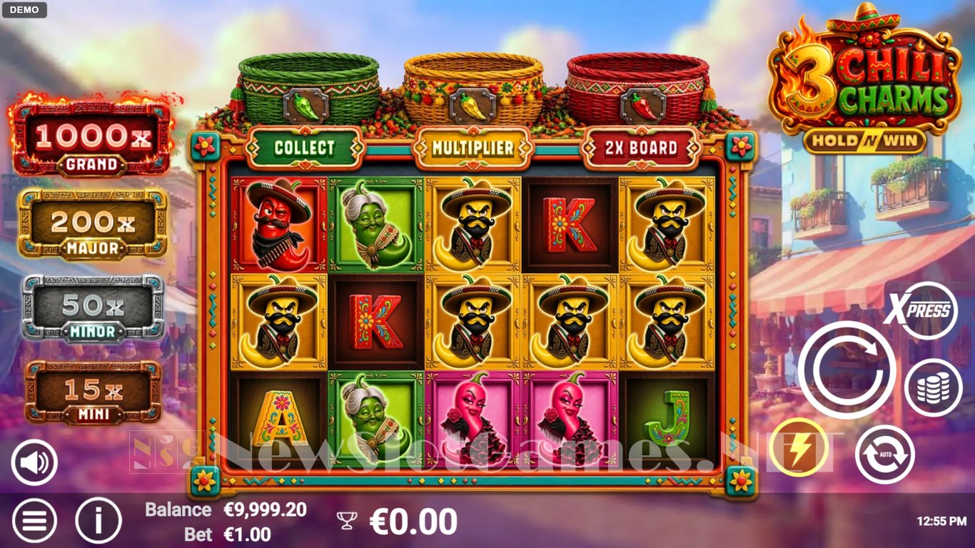 3 Chili Charms Slot Slot Image in Demo - pic. 2