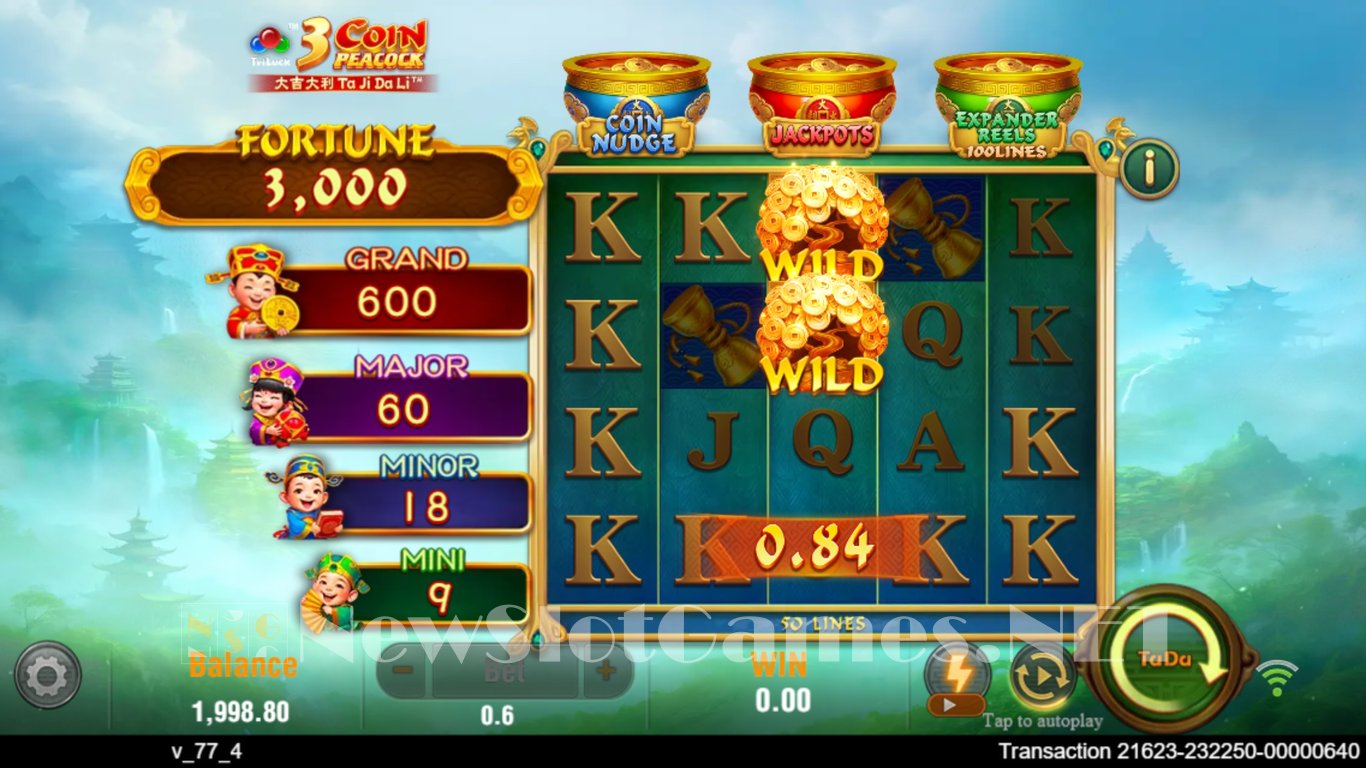 3 Coin Peacock Slot Slot Image in Demo - pic. 2