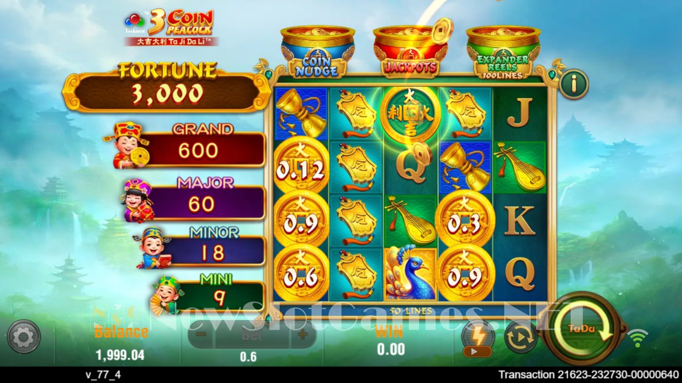 3 Coin Peacock Slot Slot Image in Demo - pic. 3