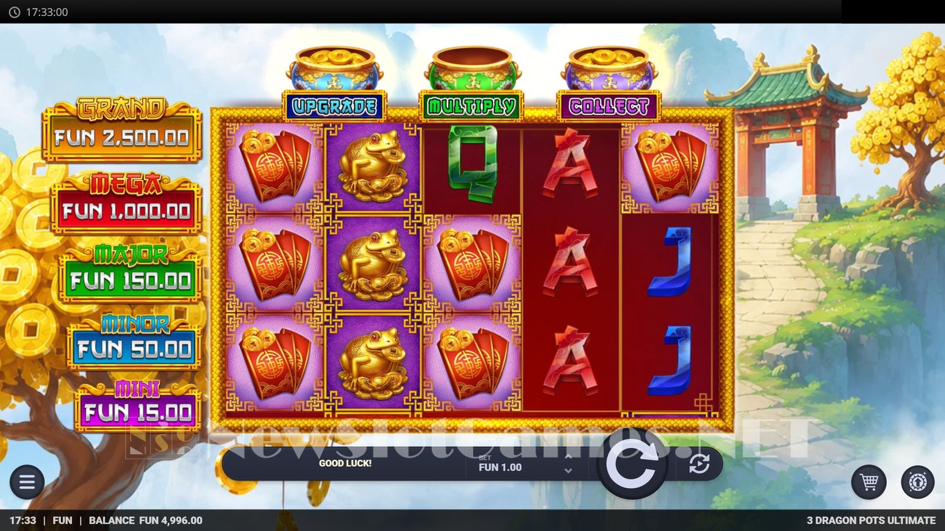 3 Dragon Pots Ultimate Slot Slot Image in Demo - pic. 3