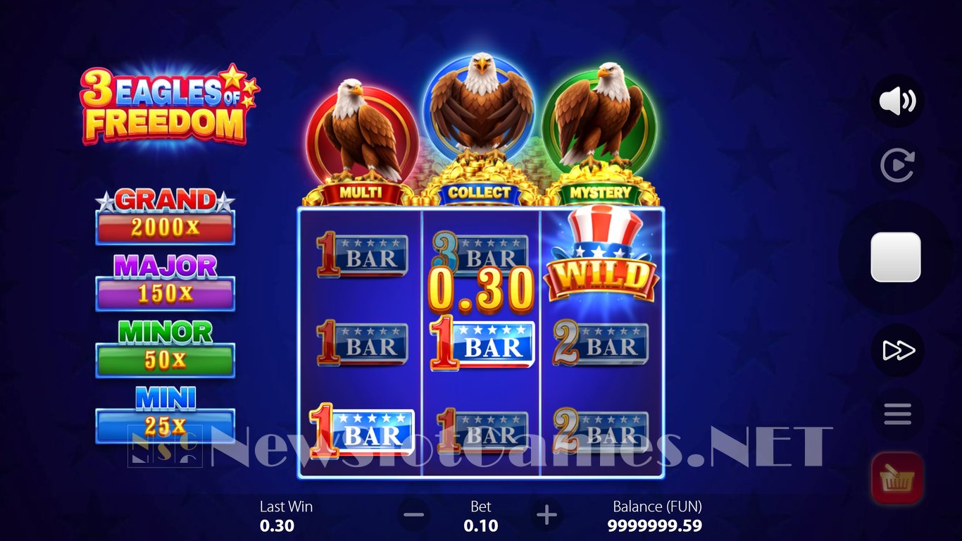 3 Eagles of Freedom Slot Slot Image in Demo - pic. 2
