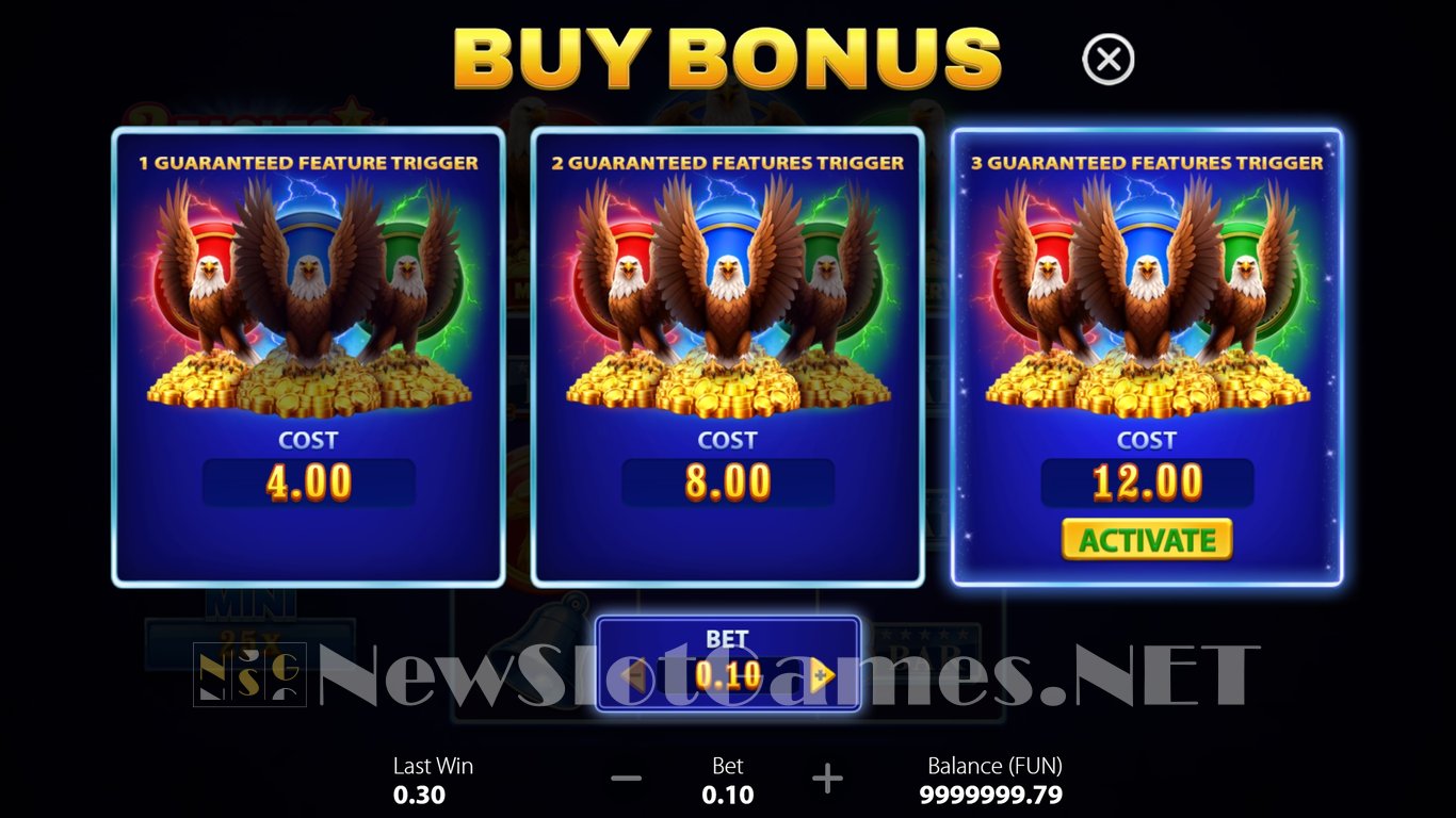 3 Eagles of Freedom Slot Slot Image in Demo - pic. 3