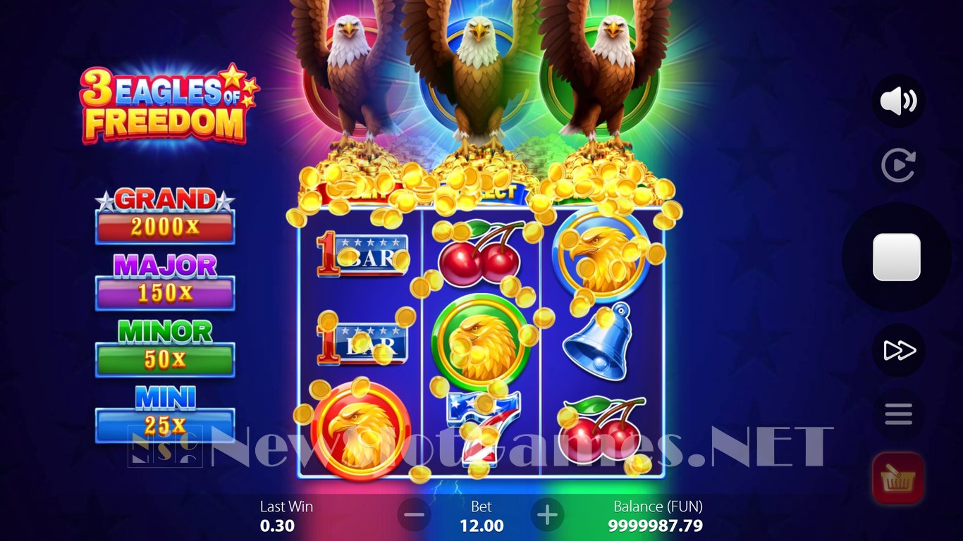 3 Eagles of Freedom Slot Slot Image in Demo - pic. 4