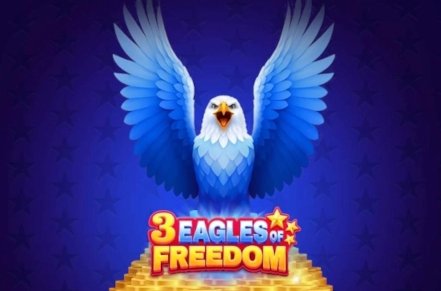 3 Eagles of Freedom Slot Logo
