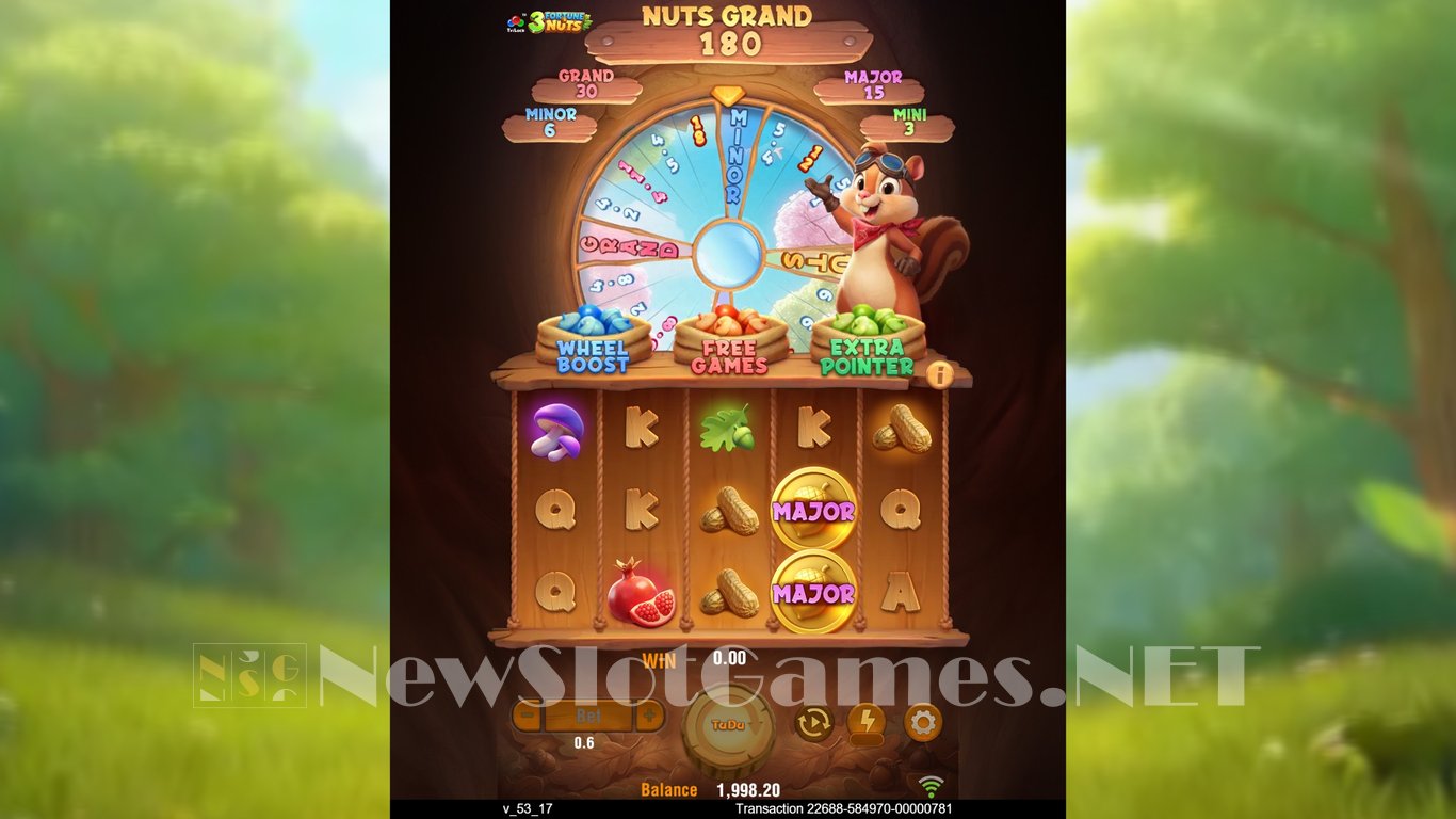 3 Fortune Nuts Slot Slot Image in Demo - pic. 2