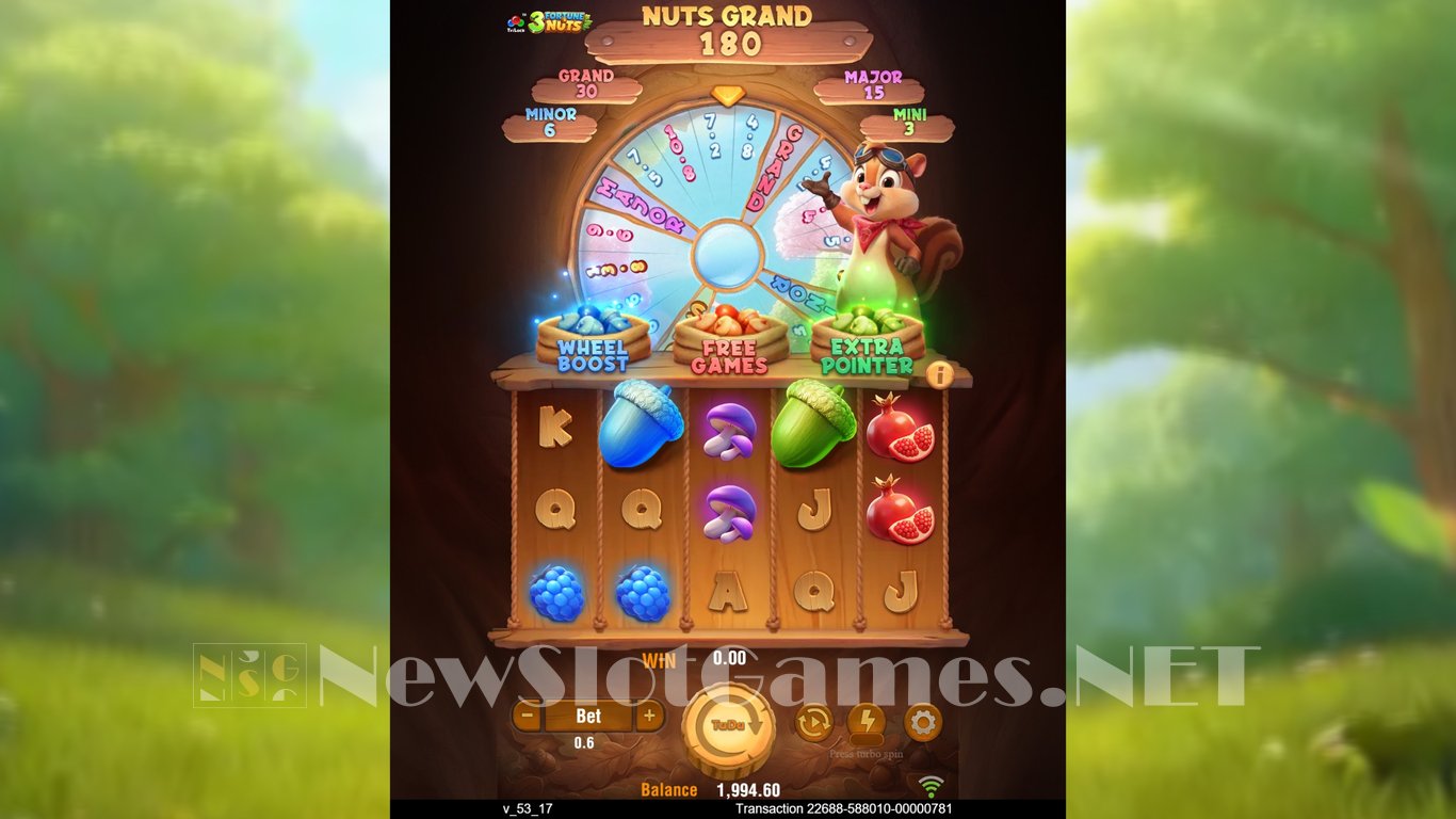 3 Fortune Nuts Slot Slot Image in Demo - pic. 4