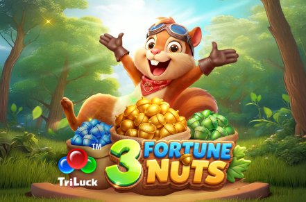3 Fortune Nuts Slot Icon