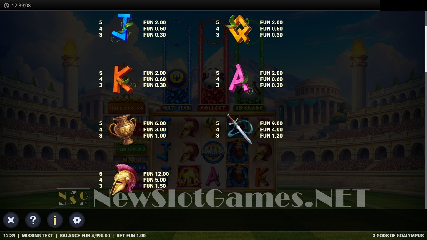 3 Gods of Goalympus Slot Slot Image in Demo - pic. 4