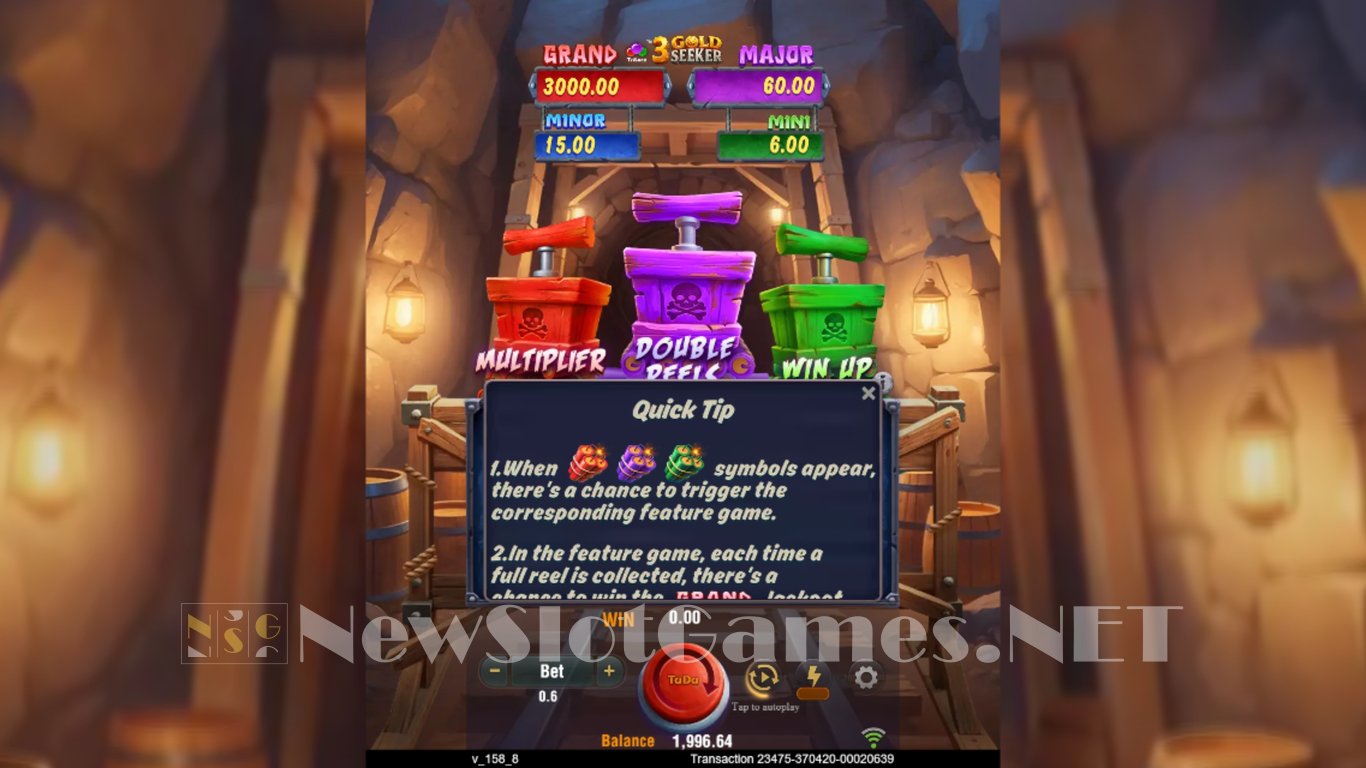 3 Gold Seeker Slot Slot Image in Demo - pic. 4