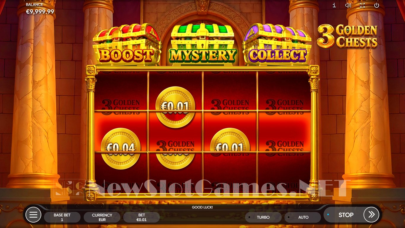 3 Golden Chests Slot Demo Image
