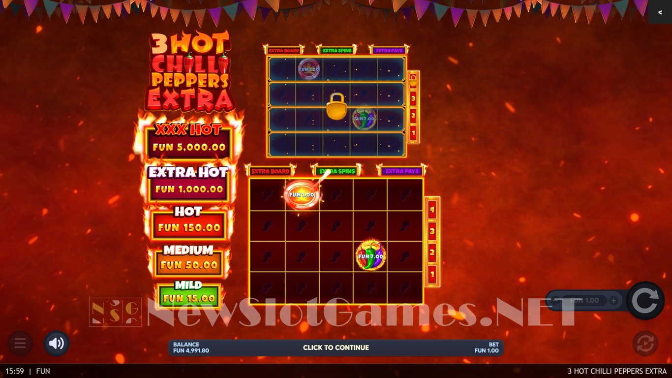 3 Hot Chilli Peppers Extra Slot Slot Image in Demo - pic. 6