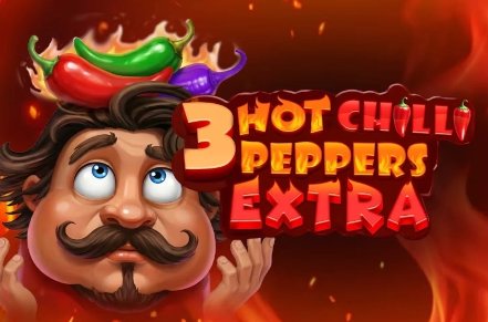 3 Hot Chilli Peppers Extra Slot Logo