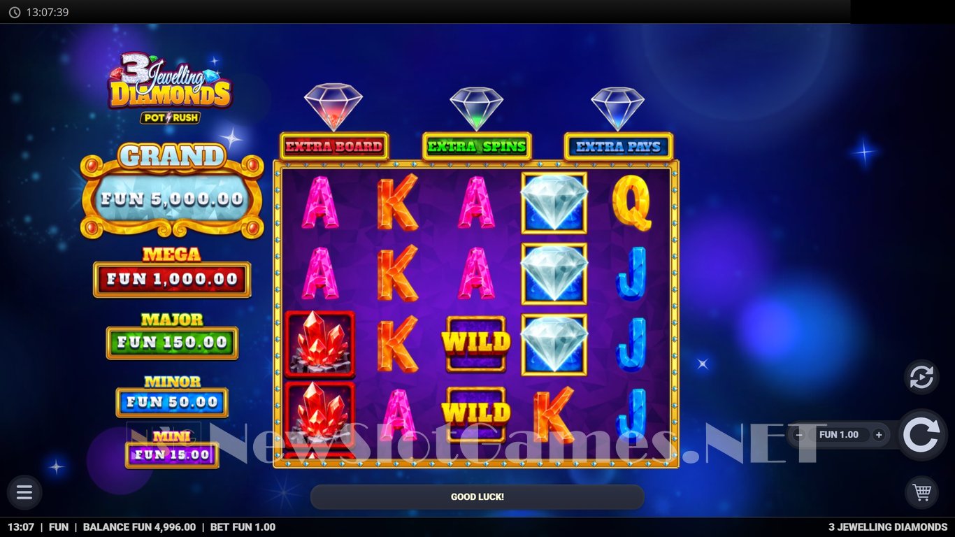 3 Jewelling Diamonds Slot Slot Image in Demo - pic. 3