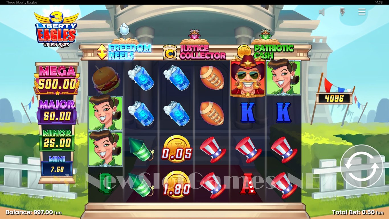 3 Liberty Eagles Slot Slot Image in Demo - pic. 3