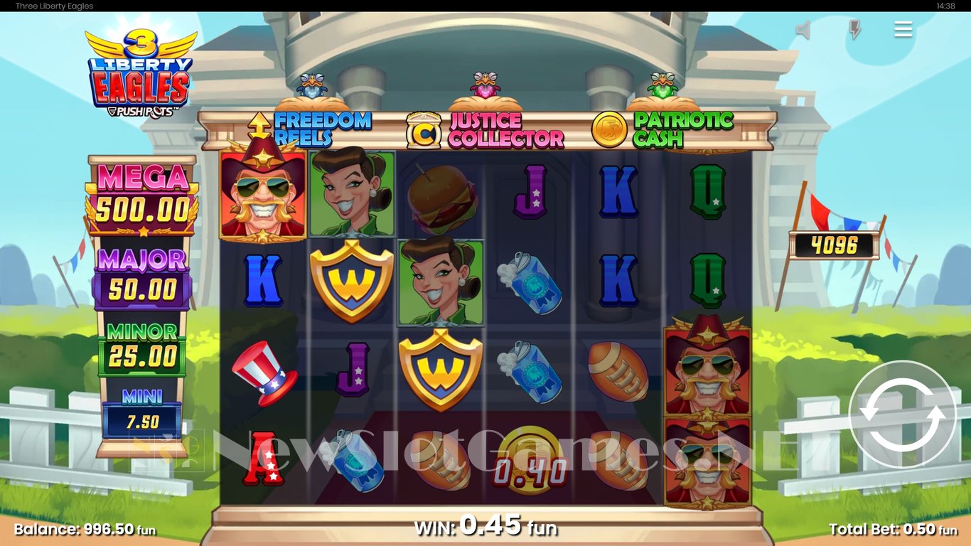 3 Liberty Eagles Slot Slot Image in Demo - pic. 4
