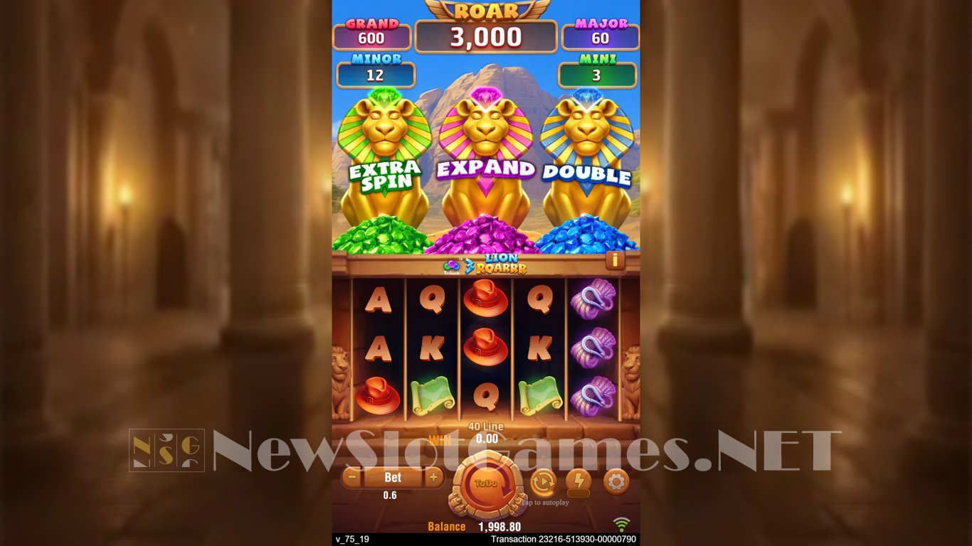3 Lion Roarrr Slot Slot Image in Demo - pic. 2