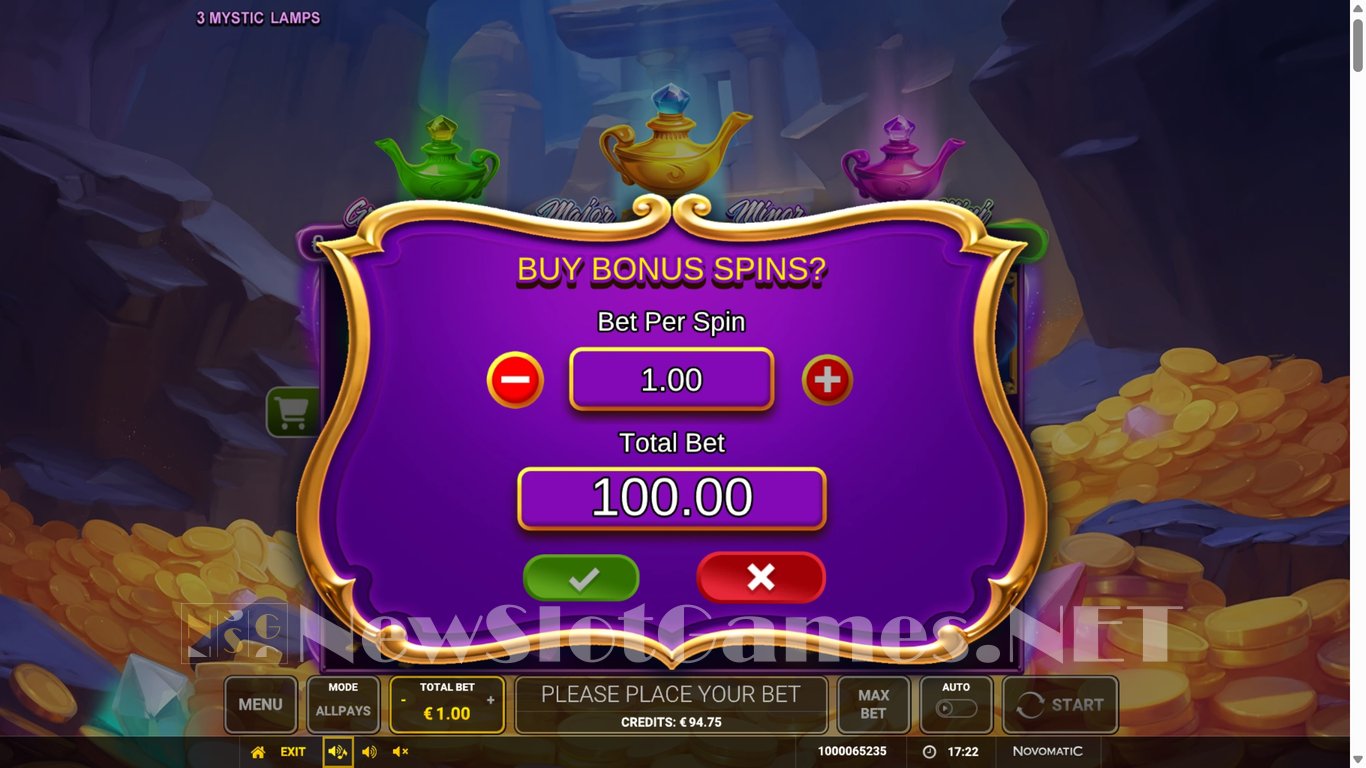 3 Mystic Lamps Slot Slot Image in Demo - pic. 5