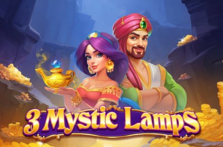 3 Mystic Lamps Slot Logo