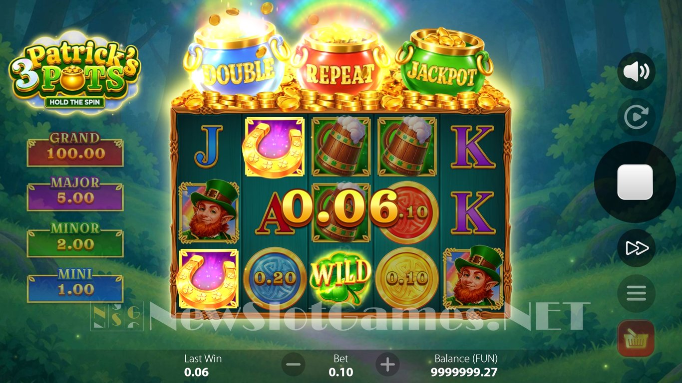 3 Patricks Pots Hold the Spin Slot Slot Image in Demo - pic. 3