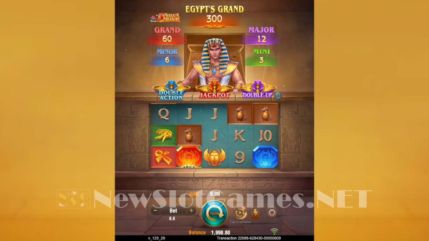 3 Pharaoh Treasure Slot Slot Image in Demo - pic. 2
