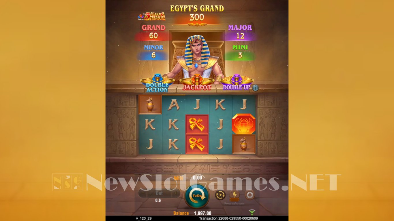 3 Pharaoh Treasure Slot Slot Image in Demo - pic. 3