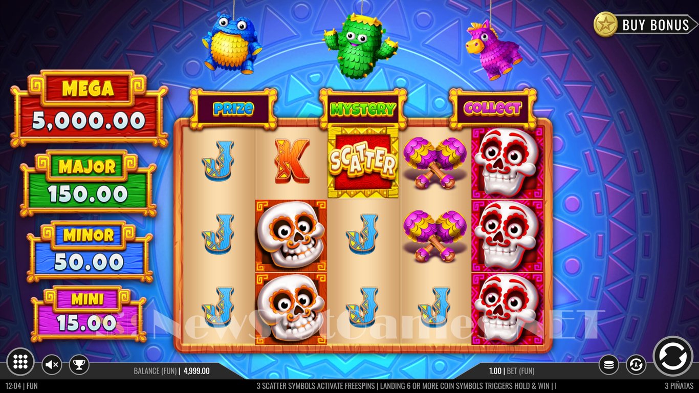 3 Pinatas Slot Demo Image