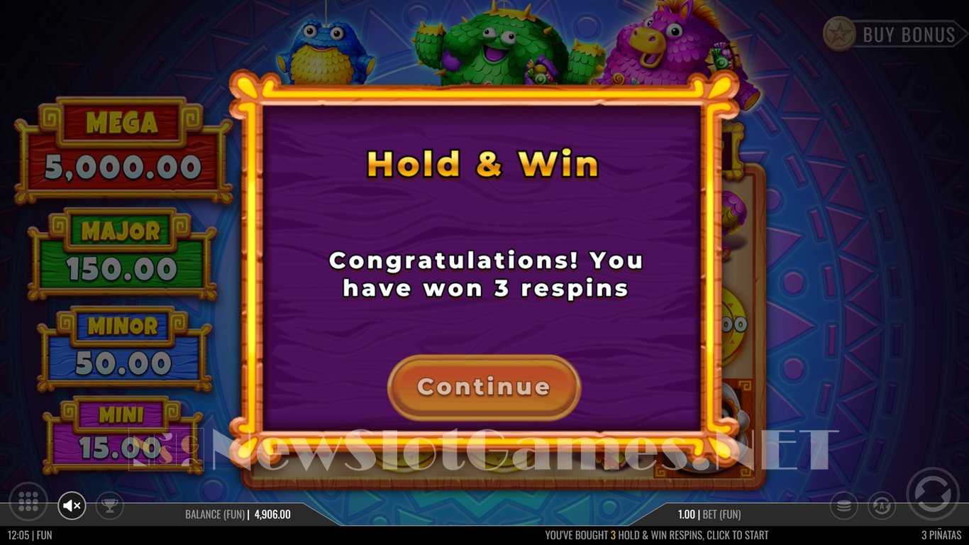 3 Pinatas Slot Slot Image in Demo - pic. 5