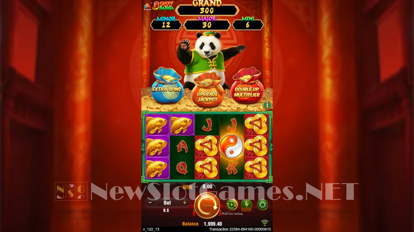 3 Pot Panda Slot Demo Image