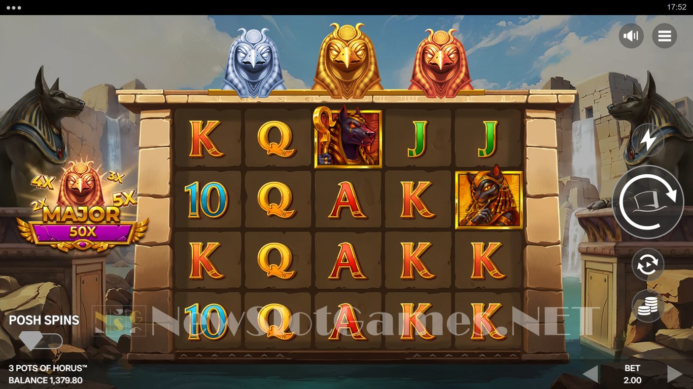 3 Pots of Horus Slot Slot Image in Demo - pic. 2