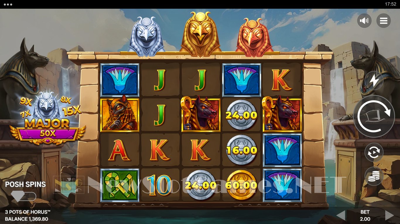 3 Pots of Horus Slot Slot Image in Demo - pic. 3