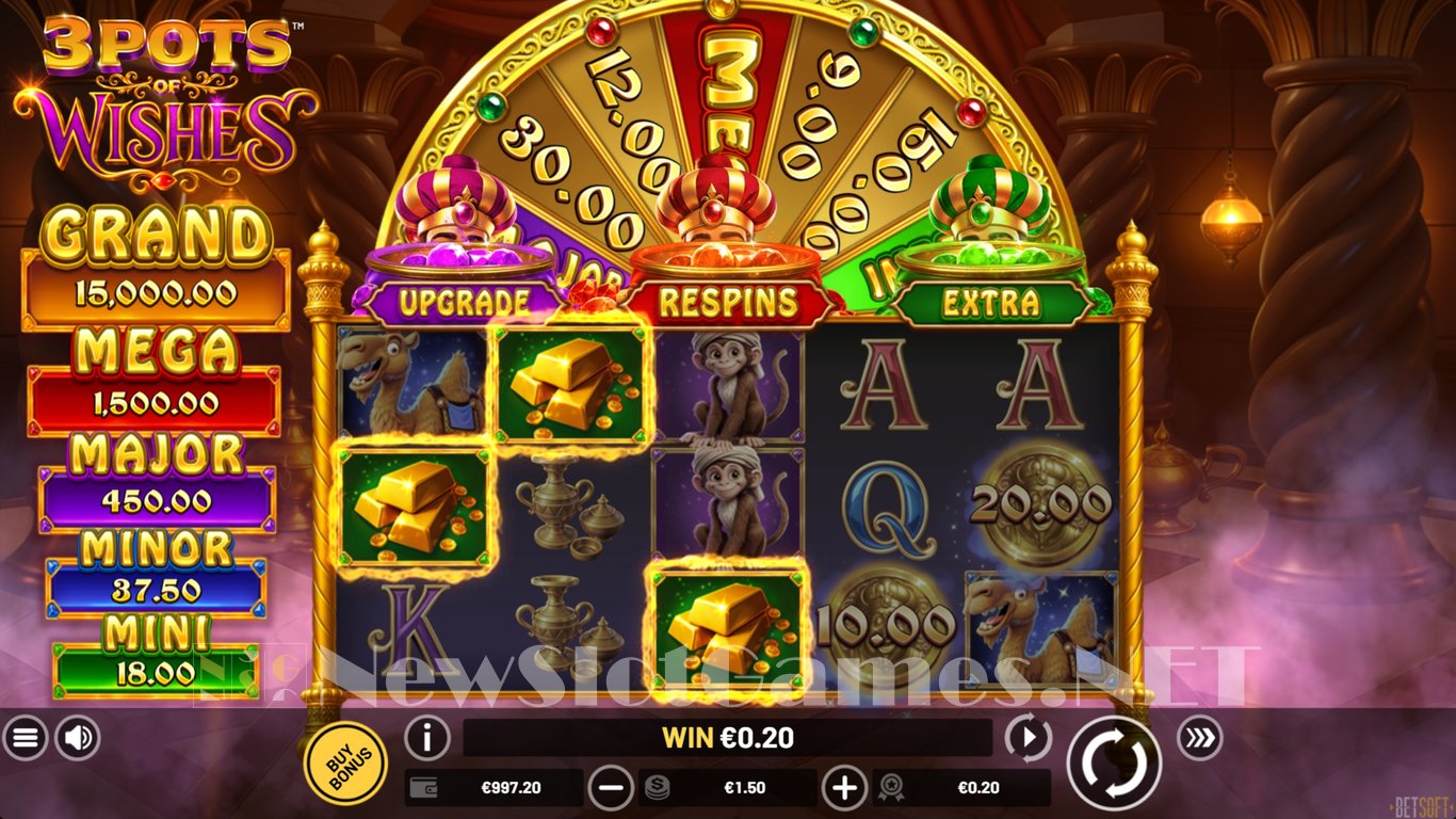 3 Pots of Wishes Slot Demo Image