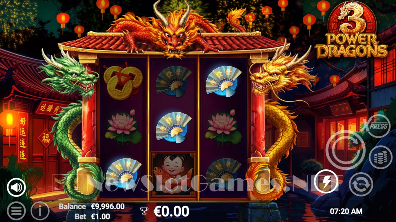 3 Power Dragons Slot Slot Image in Demo - pic. 2